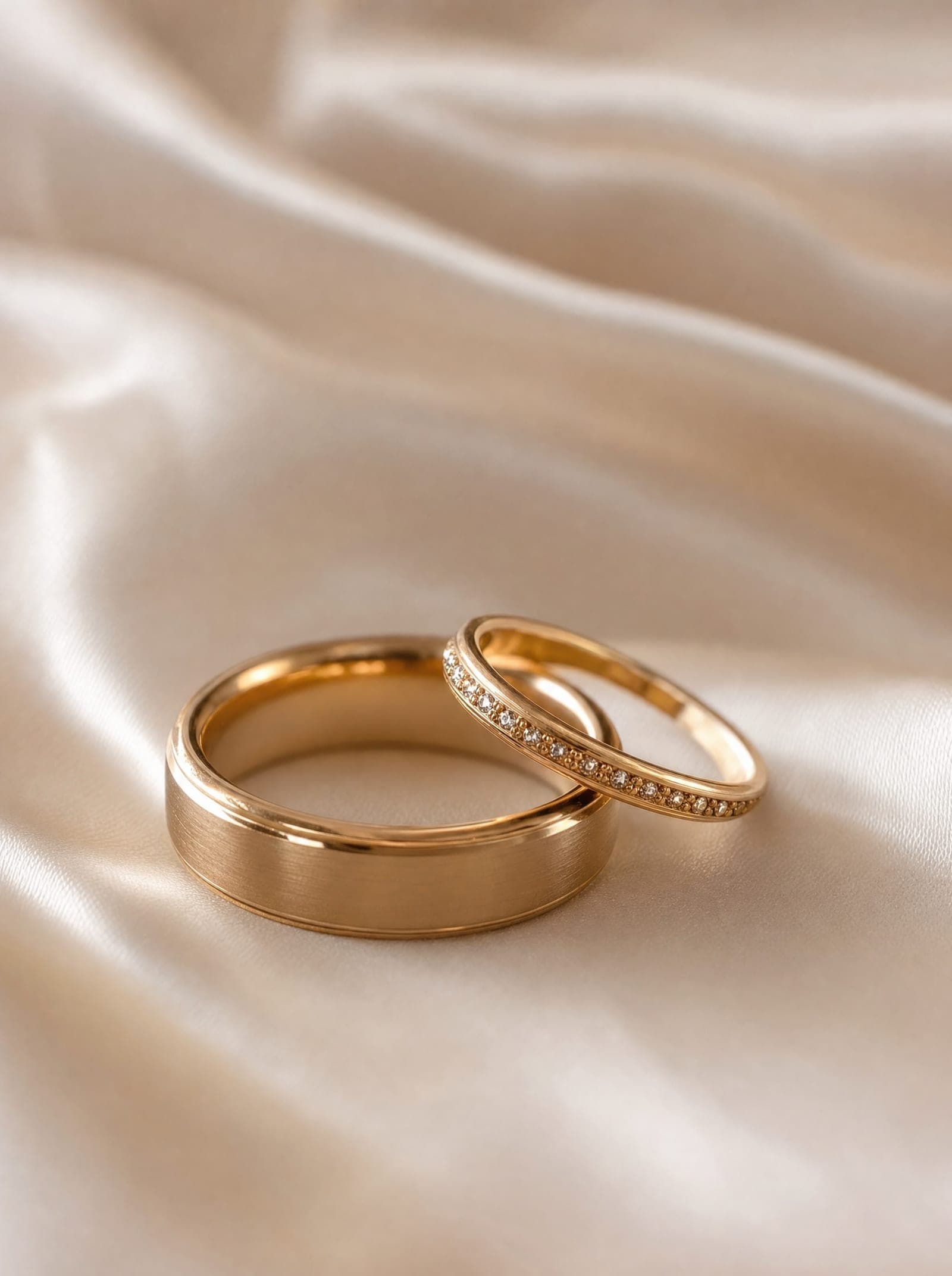 The wedding rings