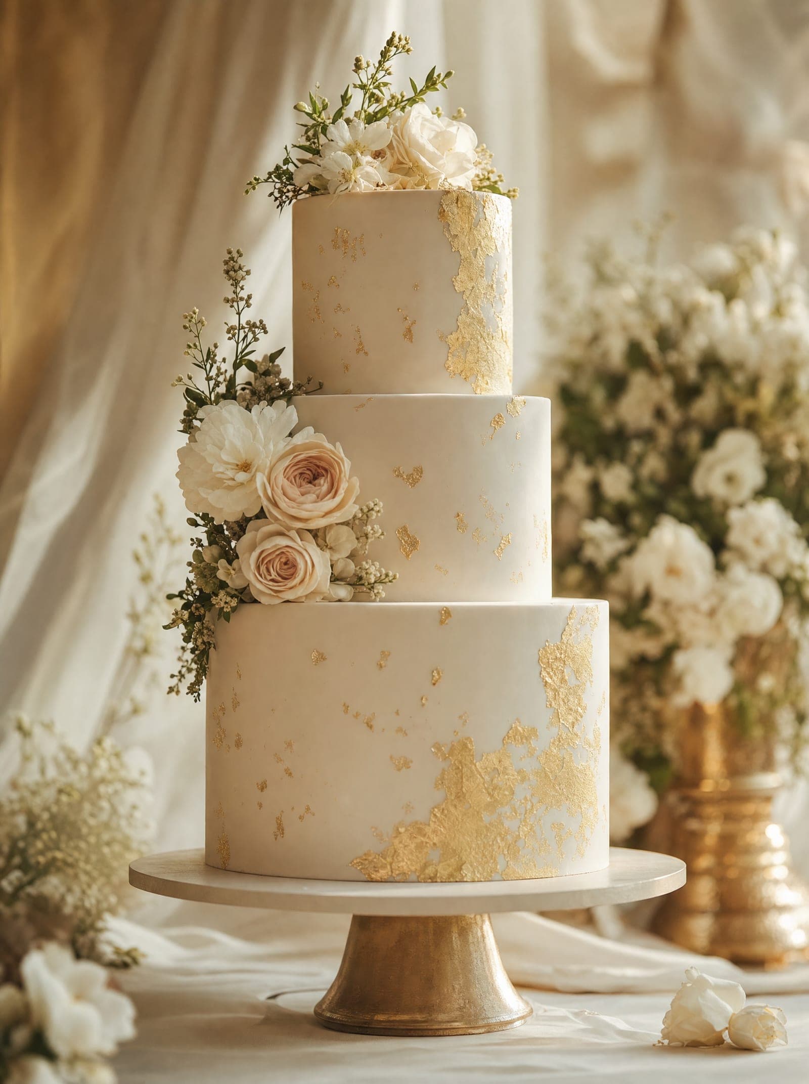 The wedding cake