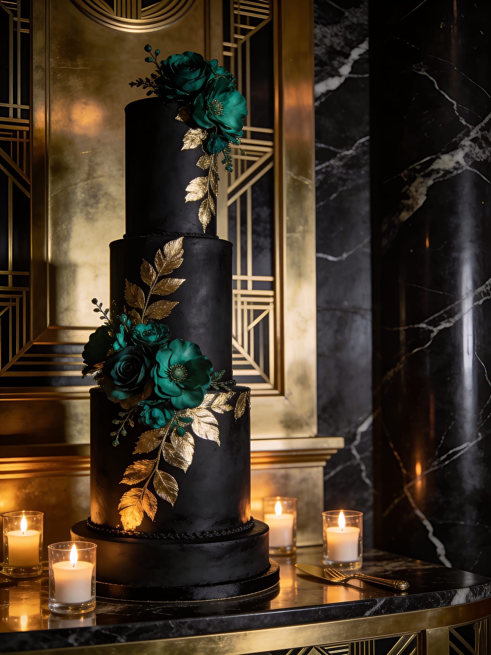The wedding cake