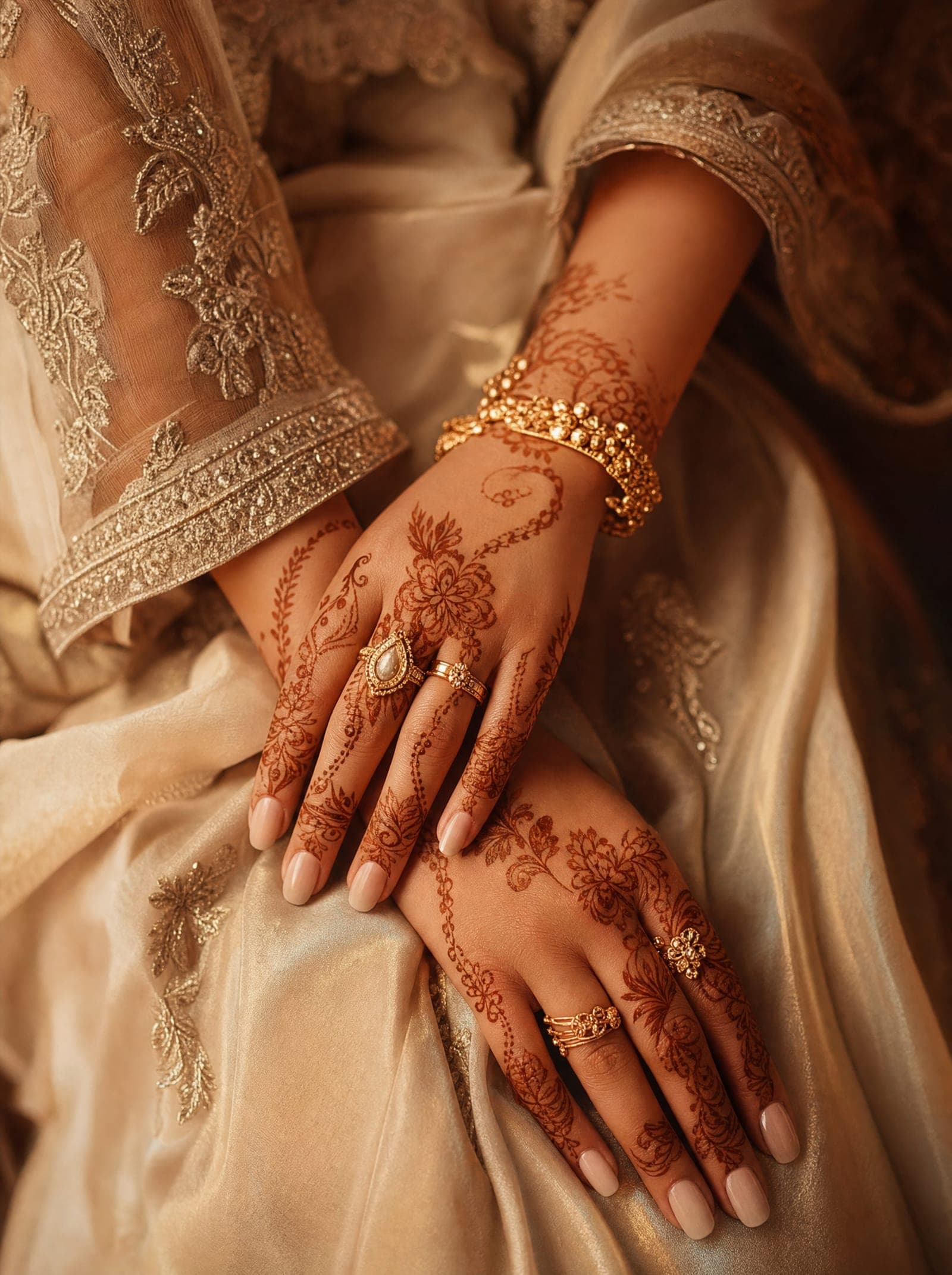 The wedding rings