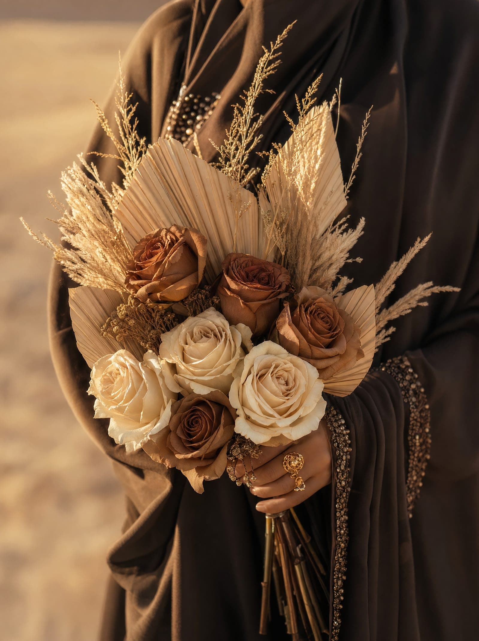 The bridal bouquet